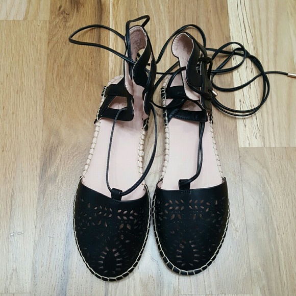 Topshop Shoes - Topshop Lace Up Espadrilles Topshop Shoes - Topshop Lace Up Espadrilles
